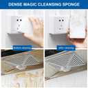 100 Pack Melamine Magic Sponge Eraser Extra Large No Scratches Cleaning Sponge Dish Sponges Household Cleaning Sponge for Kitchen, Bathroom,Furniture, Floor, Bathtub and Wall Cleaner (White)