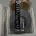 Sourdough Starter Jar,50oz Wide-Mouth with Non-slip silicone rubber Bottom Sourdough Starter Kit,Date Marked Feeding Band, Thermometer, Cloth Cover & Bamboo Lid, Reusable Sourdough Bread Baking