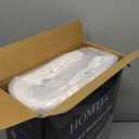 Queen Mattress Pad Cotton Mattress Pad Cover Quilted Mattress Cover 18-22" Deep Pocket Mattress Protector Queen Size White Down Alternative Filling Noiseless & Breathable