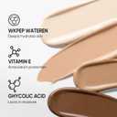 SKINTIFIC Cover Glow Perfect Cushion Foundation Natural Radiant Finish, Medium-to-High Buildable Coverage, Hydrating Peptide Complex, Lightweight for Dry & Combination Skin, #03 Petal