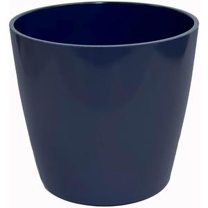 7 Self-Watering Pot  Eco-Friendly Bamboo Fiber Planter, Biodegradable & Plastic-Free, Indoor/Outdoor Plant Pot with Built-in Water Well for Healthy Root Growth (Indigo)