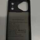 Battery Case for iPhone 17 Pro Max, Upgraded 12000mAh Pack Rechargeable Charger Case with Wireless Charging Compatible for iPhone 17 Pro Max (6.9 inch) External Battery Charging Cover (Black)