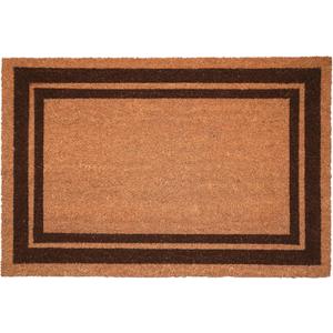 Calloway Mills Border Doormat 24" x 36" (Brown)