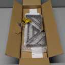 BAYKA Floating Shelves for Wall, Book Shelf for Bedroom, Wall Decor Shelves for Living Room Kitchen, Wood Floating Shelf for Home Decor, Corner Shelf for Bathroom, Office(Dark Brown,Set of 3) (16-inch Mixed)