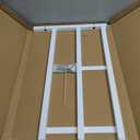 Fixed Window Safety Guard 14x 38 Adjustable Width Prevents Accidental Falls, Non-Egress, Tamper Resistant Screws Included, White, Single Pack