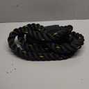 5lb Weighted Jump Rope for Men and Women, Adult Heavy Skipping Rope, Heavy Jump Ropes for Home Workout, Weight Loss, Shaping Body, Total Body Workout Equipment (Black Grey)