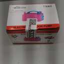 IDAODAN Electric Balloon Pump, Portable Electric Balloon Blower Machine Balloon Air Pump Dual Nozzle110V 600W Balloon Inflator for Party Decorations