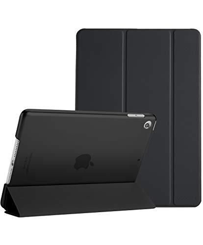 ProCase for iPad 9th/ 8th/ 7th Generation Case 10.2 Inch (2021/2020/2019 Release), 10.2 iPad Case 9th/ 8th/ 7th Gen Cover, Slim Smart Cover with Translucent Hard Shell Back -Black