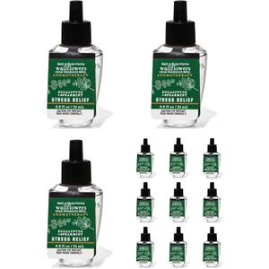 Bath & Body Works Eucalyptus Spearmint Wallflowers Aromatherapy Refills (12-Bulbs)