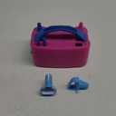 AGPTEK Electric Air Balloon Pump, 110V 600W Rose Red Portable Dual Nozzle Inflator/Blower for Party Decoration