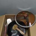 WANGYUANJI 10.2 Inch Cast Iron Wok with Lid, Flat Bottom Small Stir-Fry Pan with Wooden Handle, Uncoated Cast Iron Skillet for Gas, Induction and Electric Stovetops (Steel Spatula-WOK)