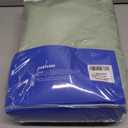 MIULEE Sage Green Polyester Curtains 96 inches 2 Panels - Pinch Pleated Luxury Room Darkening Window Drapes for Bedroom Living Room Blackout Thermal Insulated Super Soft, Back Tab Rod Pocket W52 x L96