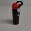 Zak Designs Marvel Spider-Man Water Bottle for Travel and At Home, 19 oz Vacuum Insulated Stainless Steel with Locking Spout Cover, Built-In Carrying Loop, Leak-Proof Design (Miles Morales)