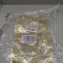 WILLBOND 37 Pieces Rhinestone Letter Stickers Large Glitter Alphabet Crystal Number Self Adhesive Bling Stickers Iron on Letters for Art Crafts Clothing DIY Decors(Gold,2.56 Inch)