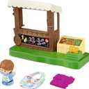 Fisher-Price Little People Toddler Toy Farmers Market Playset with Light Sounds & Figure for Preschool Pretend Play Kids Ages 1+ Years