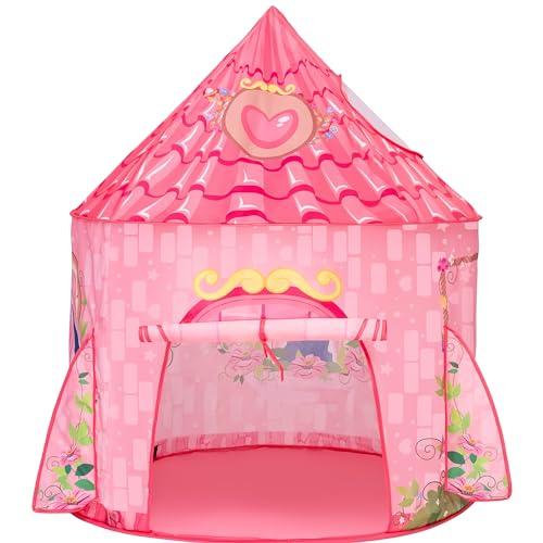 JOYIN Princess Tent Girls Large Playhouse Kids Castle Play Tent for Children, Pop Up Play House for Toddlers Indoor and Outdoor Games