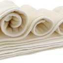 Nora's Nursery Baby Cloth Pocket Diapers Inserts 10 Pack