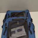 Extra Large Cat Carrier for 2 Cats, Collapsible Soft Sided Pet XL Crate for Cat 20lbs+, Car Travel Portable Bag for Long Trips Ride 24"x16.5"x16.5" (Prussian Blue)