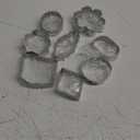 10 PCS Plaque Frame Cookie Cutters Set Fondant Tiles Biscuit Cutter Molds for Cookie Fruit Shapes