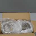 Glass Coffee Mugs, 20 oz Ice coffee cups, Large Clear Tea Cups Set of 2, Glass Mugs with Handles, Glass Cups for Latte, Cappuccino, and Tea