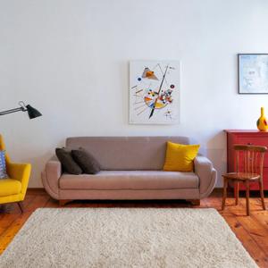 Fluffy 4x6 Feet Beige Area Rugs for Living Room, Ultra Soft 4'x6' Pure Solid Beige Shag Rugs for Bedroom, Kids Room, High Pile Velvety 4 by 6 Home Decor Plush Carpets