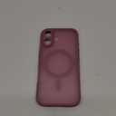 TOCOL for iPhone 17 Case, Full Camera Protection, Built-in Magnetic Ring, Compatible with Magsafe Charger, Drop Protection, Translucent Matte Phone Case for iPhone 17 6.3 inch (Plum)