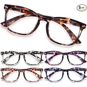 CCVOO Reading Glasses for Women/Men, Eyeglasses, Blue Light Readers for Women/Men, Computer Eye Glasses, Cheaters