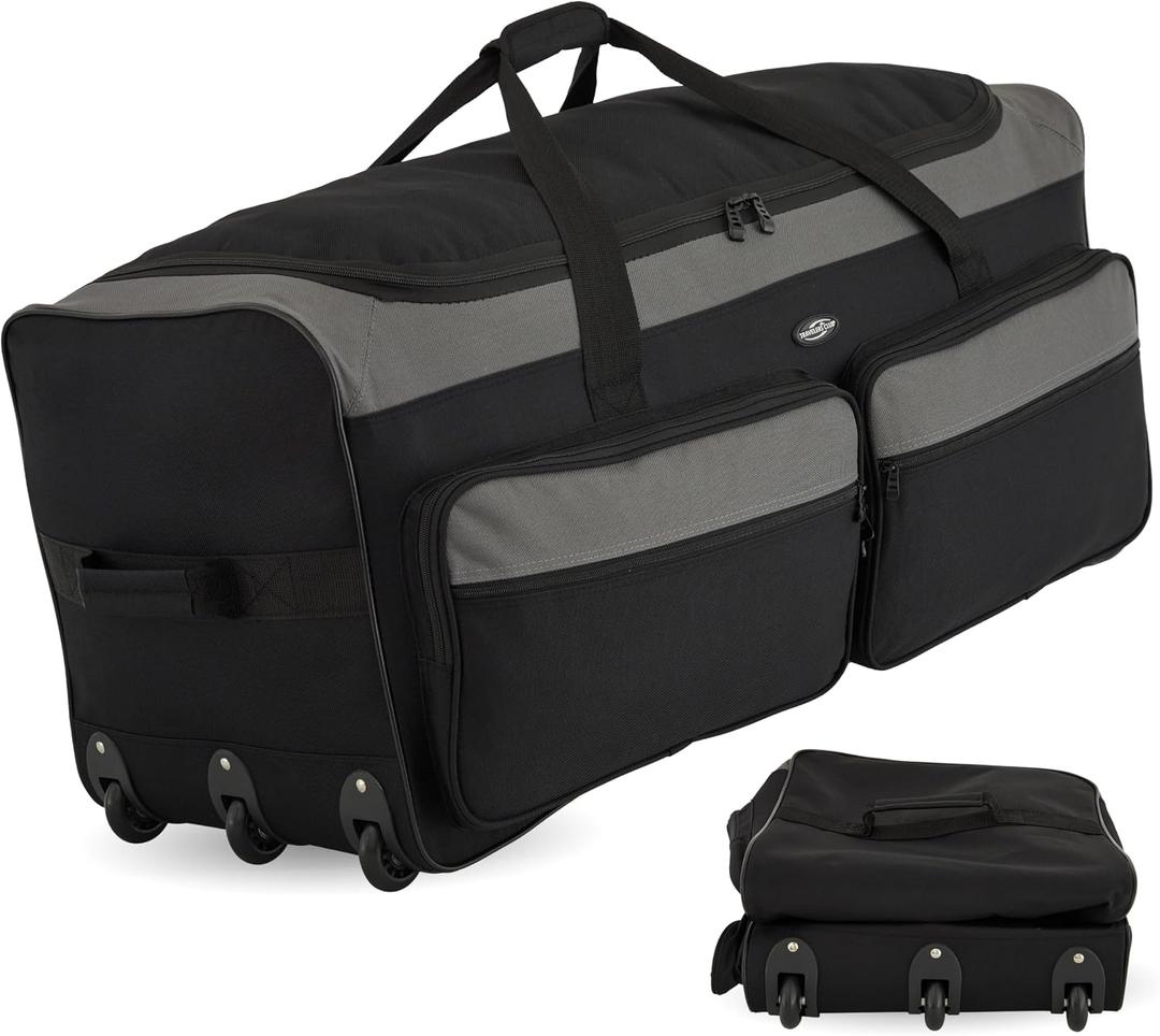 Travelers Club 36" Asgard 3-Wheel Rolling Duffel Bag