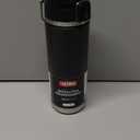 THERMOS ICON SERIES Stainless Steel Water Bottle with Spout - 24 Ounce, Granite - Vacuum Insulated Water Bottle with Lid