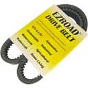 EZROAD Drive Belt V-Belt M125383 Compatible with John Deere Gator 4X2 6x4 Diesel Trail Worksite M Military 24G5596 A-M125383 15-487 Utility Vehicle UTV Continuously Variable Transmission CVT