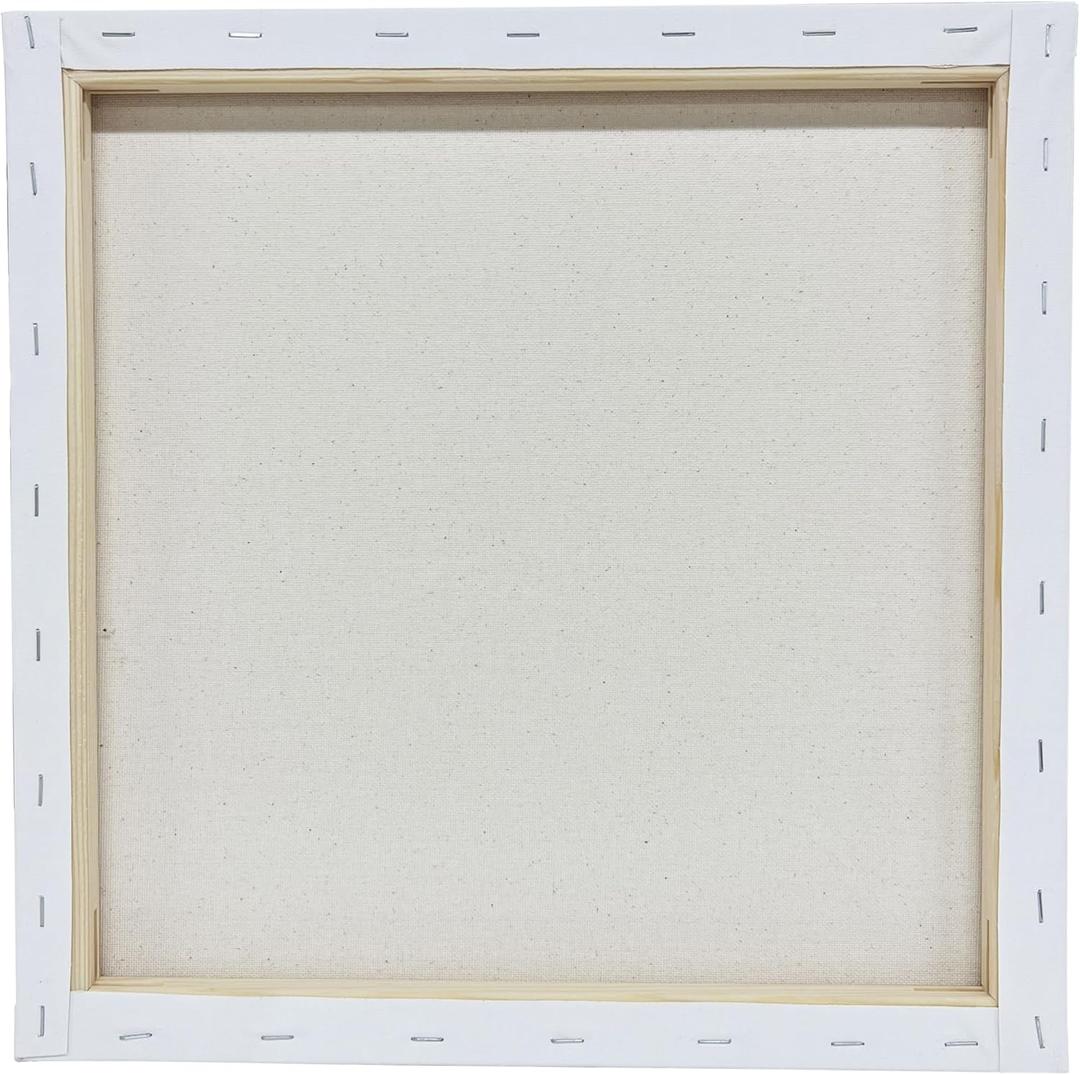 3 Count 14” x 14” Super Value Canvas by Artist's Loft Necessities - Acid Free Cotton Canvas for Paint, Acrylic, & Oils