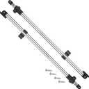 XGEAR Adjustable Bimini Top Rear Support Poles, Universal Fit for 3-4 Bow Bimini Top, Marine Grade Aluminum Pole