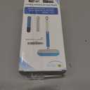 2 x Multifunctional Pet Hair Remover tool, 4 in 1-Reusable Washable Long Handle Dog&Cat Fur Hair Remover for Furniture,Carpet,Couch,Clothes,Bedding,Car,Window,Better than Lint Rollers, with 2 Scrapers