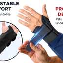 Carpal Tunnel Wrist Brace – Orthopedic Hand Surgeon Designed Wrist Splint for Sleeping & Daytime Support – Rigid Stabilizer (NOT a Soft Sleeve) for Tendonitis, Arthritis & Wrist Pain – OrthoMD (RIGHT Wrist, Medium)