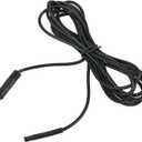 [Replacement] 1pc 2.5 M 4pin/5pin Male to Female Car Recorder Extension Wire Cable Rear View Parking Camera Video Extension Cable (Color:5pin)