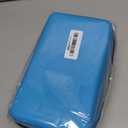 Handheld Sewing Machine Heavy Duty, with Blue Leather Storage Case and 110-Piece Sewing Kit, Mini Portable, Ideal for Adults & Beginners, Complete Set of Quick Home Clothing Repair Tools, Good Gift