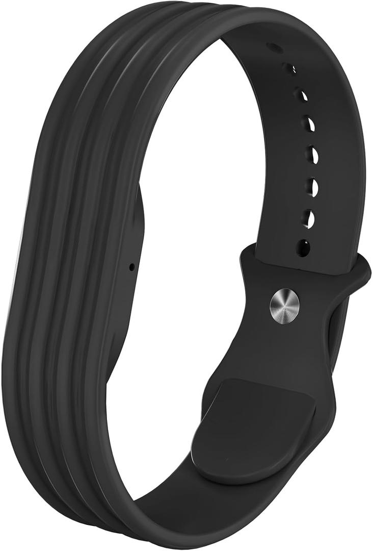 2 x Soft Silicone Sport Band for Fitbit Air, Adjustable Strap Replacement