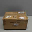 MALACASA Small Casserole Baking Dishes for Oven, Ceramic Oval Baking Dish Sets of 4, 8" x 5" Inch Au Gratin Baking Pans with Handles for Roasting, Lasagna, Pie, Baking Meat & Vegetables, White