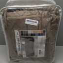 HDCAXKJ 100% Waterproof Velvet Recliner Sectional Couch Covers L Shaped Corner Reclining Sofa Cover Washable Thick Non Slip Sectional Slipcover with Pockets (5 Seat Recliner Couch, Light Brown)