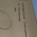 Garvee Toilet Seat Elongated,Toilet Seat with Quick-Release And Quick-Attach, Plastic Toilet Seat with Soft Close, Easy Install and Clean - Black