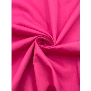 EOVEA - Cotton Polyester Fabric by The Yard  60" Wide Broadcloth Fabric, Soft, Lightweight & Breathable Material for Lining, Curtains, Bedding, Skirts, Sewing Projects (Fuchsia,1 Yard)