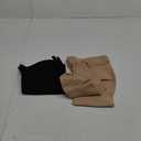 2 Pairs Compression Stockings for Women & Men,20-30mmHg Thigh High Compression Socks,Closed Toe Medical Compression Socks with Silicone Dot Band-Best Support for Nursing Sports Varicose Veins (Large)