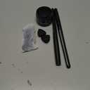 Virtual Air Drum Set, Electric Air Drum Sticks Kit, Carbon Fiber Drum Sticks & Pedals & Bluetooth Adapter Speaker, Electric Drum Set for Kids Beginners Adults (Black)