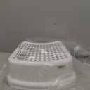 Step Stool for Kids (2 Pack), Toddlers Stool for Potty Training, Bathroom, Kitchen, Bedroom, Toy Room and Living Room. Toilet Stools with Soft Anti-Slip Grips for Safety, Stackable (Grey) (Gray)