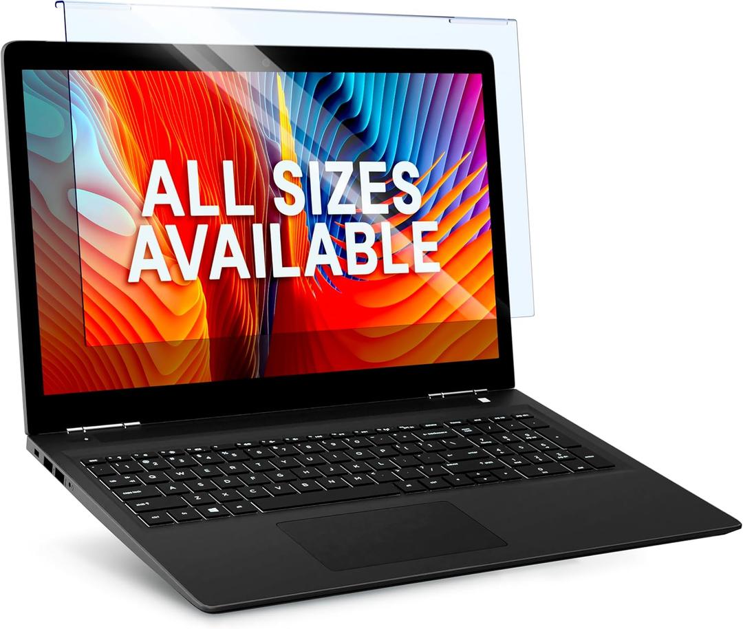 VINTEZ Blue Light Screen Protector for 14 Inch Computer Monitor and Laptop  Anti-UV Blue Light Blocking Film for Desktop PC, Eye Protection Filter, 12.6" x 8.1", 1 Pack