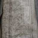 Soalmost 12x15 Washable Area Rug Beige Neutral Abstract Living Room Large Carpet Non Slip Bedroom Indoor Office Dining Room Low Pile Thin Rug
