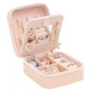 Travel jewelry case Travel jewelry box Travel Jewelry Organizer Small Jewelry Organizer Box for Girls Women with Mirror