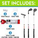 Franklin Sports Adjustable Youth Golf Set