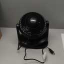 IRIS USA WOOZOO Desk Fan, Oscillating Table Air Circulator, 3 Speeds, 52ft Max Air Distance, 112 Adjustable Tilt, Quiet Motor, Small Fan for Bedroom, Office, Dorm, Black