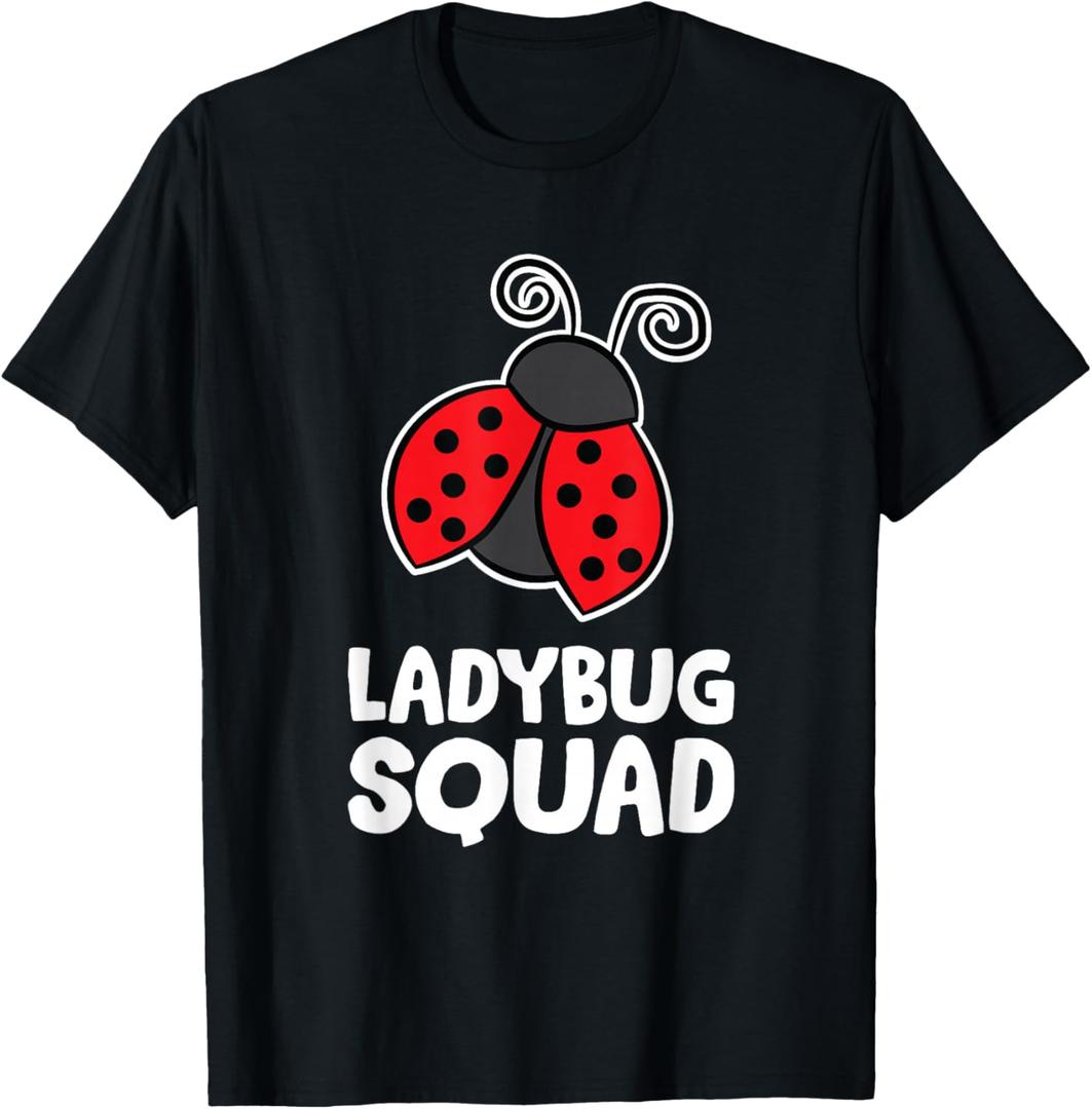 Ladybug Squad Team Ladybugs T-Shirt XL
